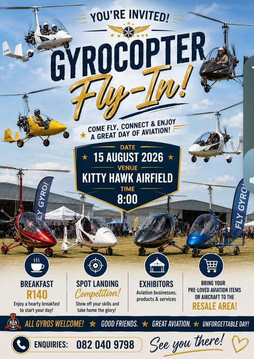 Gyro copter Flyin